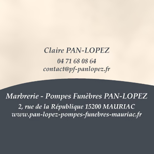 Claire PAN-LOPEZ - MARBERIE-POMPES FUNEBRES - Logo